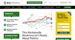 Desktop Screenshot of bigtrends.com